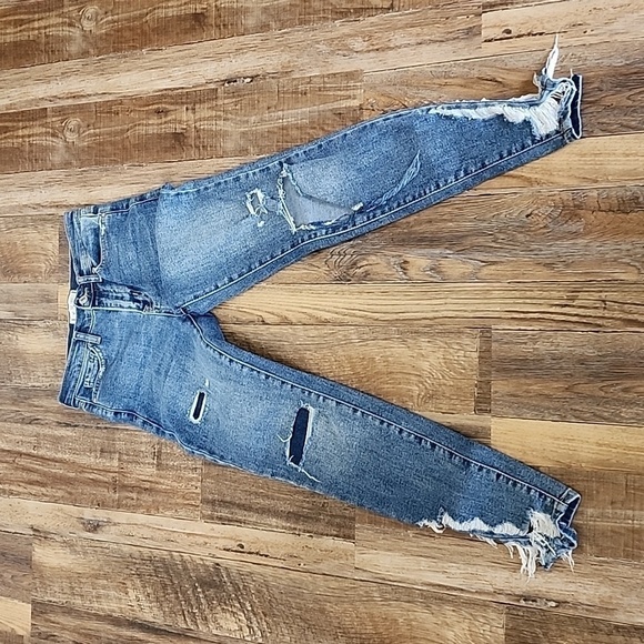We The Free Denim - Free People We The Free Distressed Jeans Sz 25